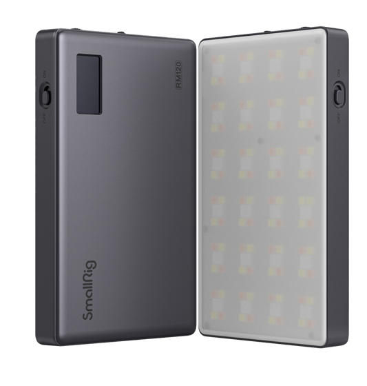 SmallRig 3808 RGB Videolight RM120 Long-Battery-Life