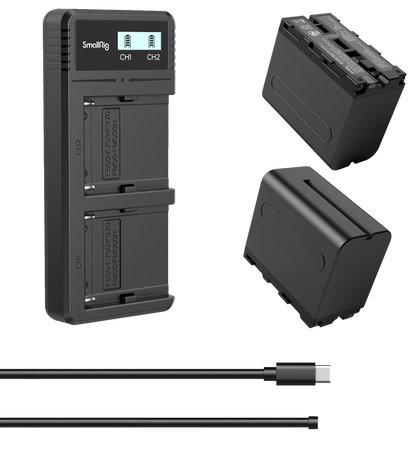 SmallRig 3823 NP-F970 Battery & Charger Kit