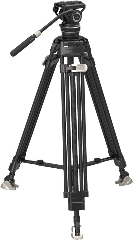 SmallRig 3989 Heavy-Duty Carbon Fiber Video Tripod Kit FreeBlazer AD-100