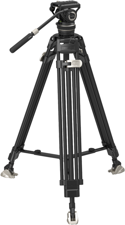 SmallRig 3989 Heavy-Duty Carbon Fiber Video Tripod Kit FreeBlazer AD-100