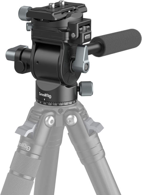 SmallRig 4104 Video Head with Mount Plate for Vertical Shooting