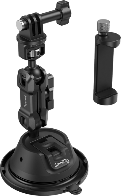 SmallRig 4275 Portable Suction Cup Mount Support Kit for Action Cameras / Mobile Phones SC-1K