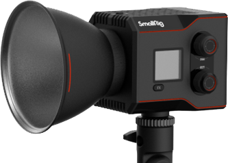 SmallRig 4376 LED Video Light COB RC 60B with Powerbank Clamp