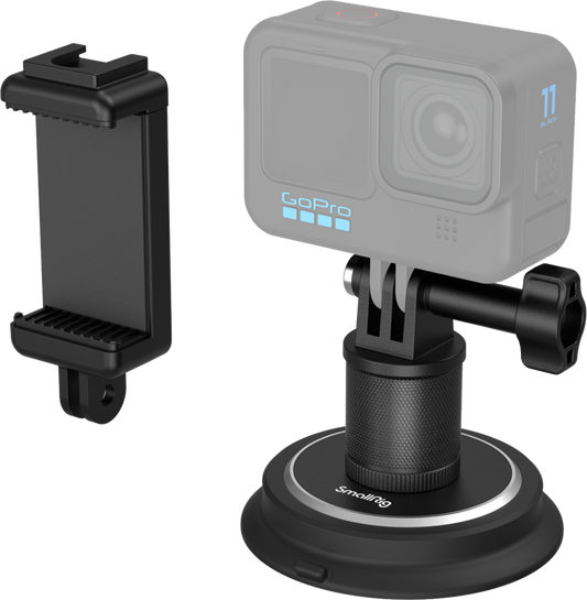 SmallRig 4347 Suction Cup Mounting Support for Action Cameras
