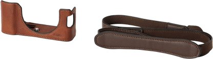 SmallRig 4699 Leather Half Case Kit for FUJIFILM X100VI (Brown)