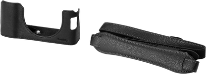 SmallRig 4700 Leather Half Case Kit for FUJIFILM X100VI (Black)