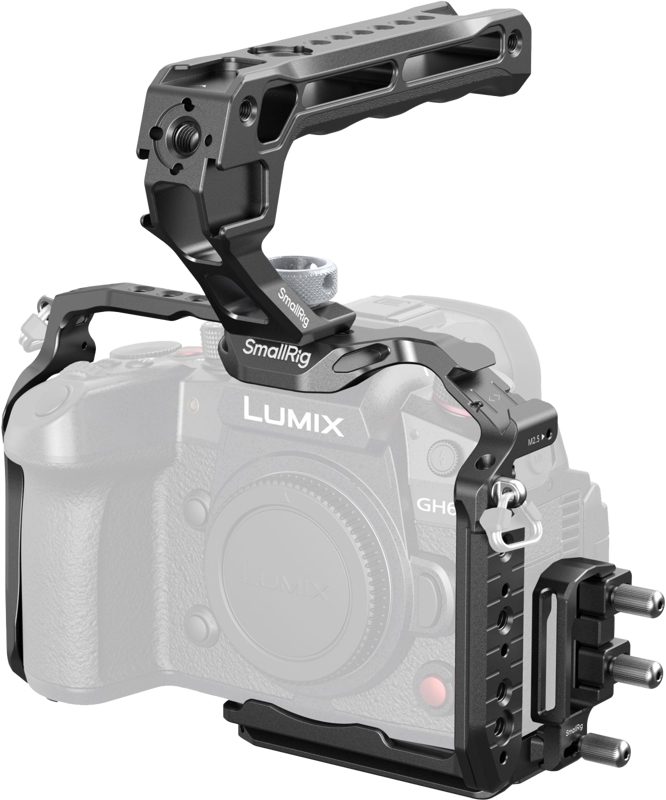 SmallRig 4825 HawkLock Quick Release Cage Kit for Panasonic Lumix GH7 / GH6