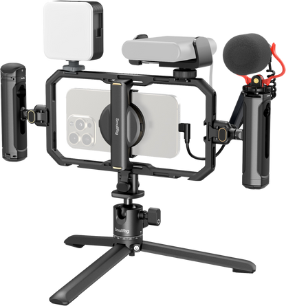 SmallRig 4704 All-in-One Video Kit for Smartphone Creators Qucik Pro Edition
