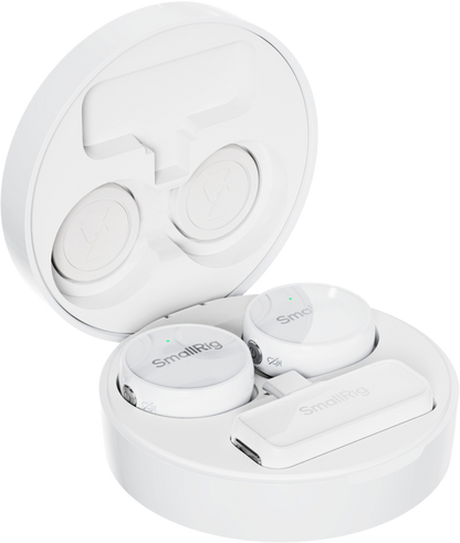 SmallRig 4706 S 60 Wireless Microphone White (USB-C Version)