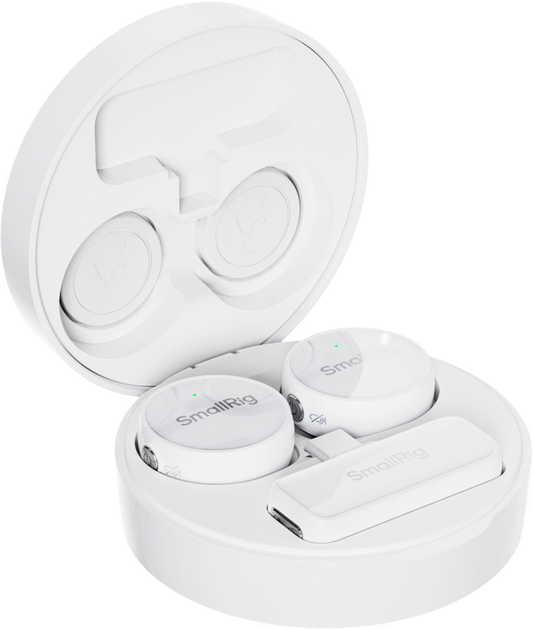 SmallRig 4706 S 60 Wireless Microphone White (USB-C Version)