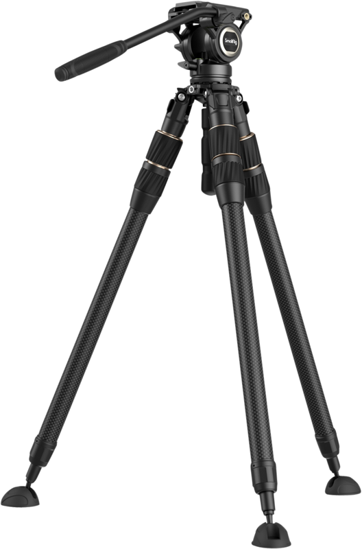 SmallRig 4643 Carbon Fiber Tripod Kit with Head FT-S303