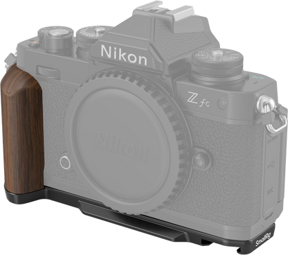 SmallRig 4802 Wooden L-Shape Grip for Nikon Z fc Black