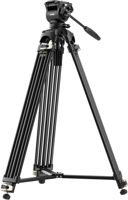 SmallRig 4686 Heavy-Duty Fluid Head Video Tripod Kit AD-01S