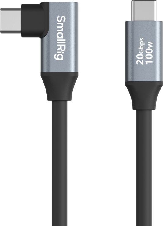 SmallRig 4791 USB-C (Straight) to USB-C (Angled) Data Cable 60cm