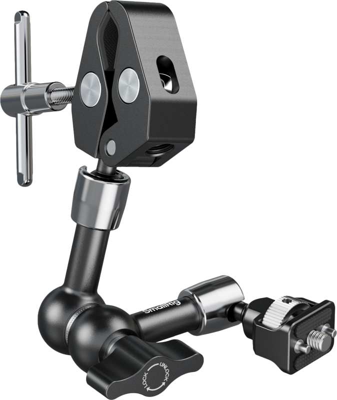 SmallRig 5310 Magic Arm with Crab-Shaped Clamp 7"
