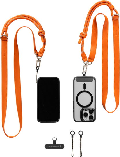 SmallRig 5300 FilMov Phone Shoulder Strap Orange