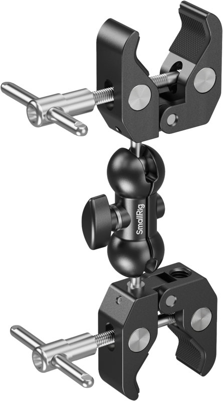 SmallRig 5331 Double Head Crab-Shaped Clamp