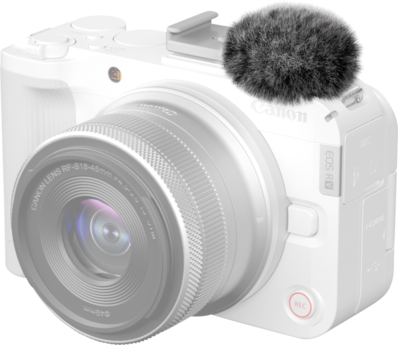 SmallRig 5434 Furry Windscreen Kit for Canon EOS R50 V (2pcs)