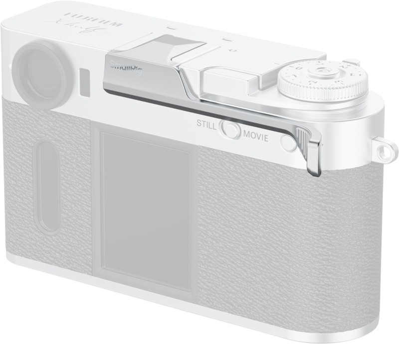 SmallRig 5221 Thumb Grip for FUJIFILM X half Silver