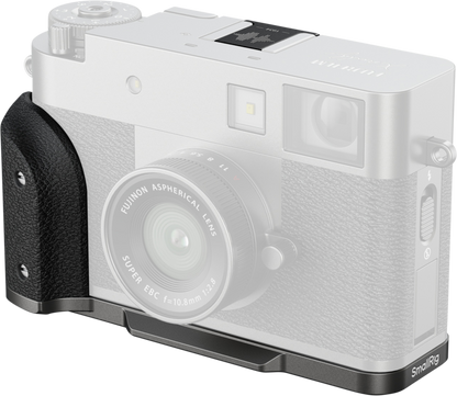 SmallRig 5217 L-Shaped Mount Plate with Silicone Handle for FUJIFILM X half Charcoal Silver