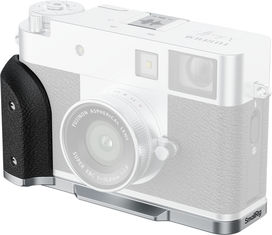 SmallRig 5216 L-Shaped Mount Plate with Silicone Handle for FUJIFILM X half Silver