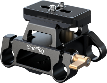 SmallRig 5365 Arca-Type Mount Plate Kit with 15mm Dual Rod Clamp