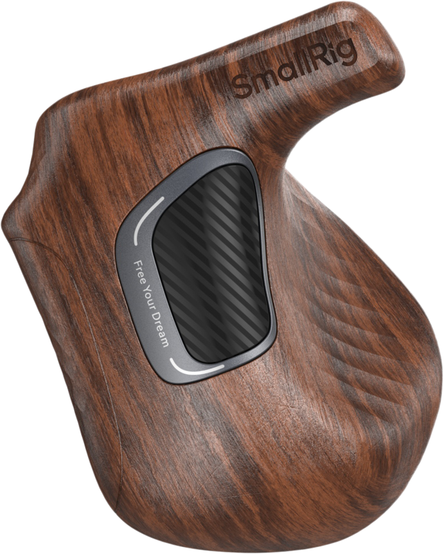 SmallRig 5162 ImageGrip Series Wooden Handle with ARRI Rosette (Left Side)