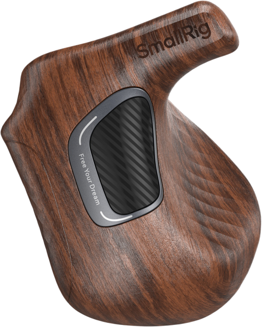 SmallRig 5162 ImageGrip Series Wooden Handle with ARRI Rosette (Left Side)