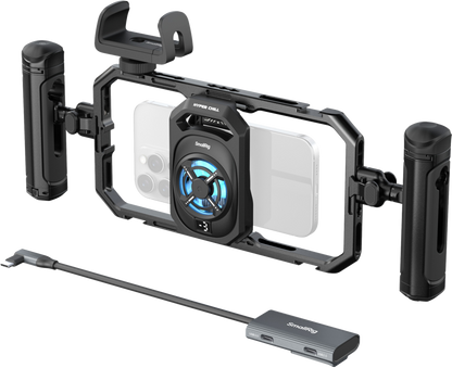 SmallRig 5276 All-in-One Thermal Dual-handheld Video Kit for Mobile Phone