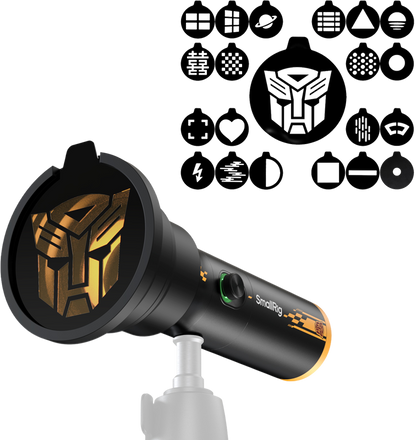 SmallRig 5512 RF 10C Portable Focusable LED Video Light "BumbleBee Edition"