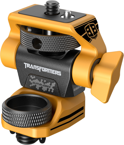 SmallRig 5520 Adjustable Monitor Support Compatible with ARRI 3/8''-16 Screws（BumbleBee Edition）