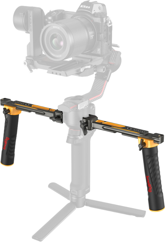 SmallRig 5526 Dual Handgrip for DJI RS 2 / RSC 2 / RS 3 / 3 Pro / RS 4 / 4 Pro（BumbleBee Edition)