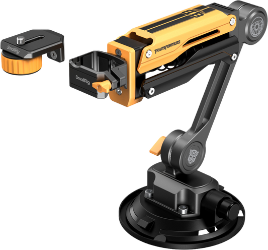 SmallRig 5528 mini Shock Absorber Arm for DJI Osmo Pocket 3 / GoPro HERO13 / Insta360 X4（BumbleBee)