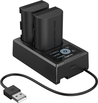 SmallRig 5409 Camera Battery and Charger Kit for Canon LP-E6P