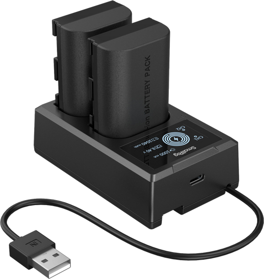 SmallRig 5409 Camera Battery and Charger Kit for Canon LP-E6P