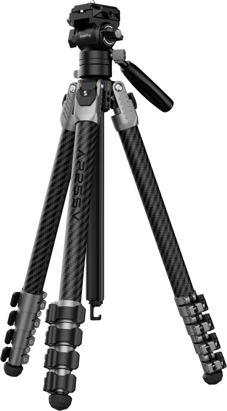 SmallRig 5477 Portable Video Carbon Fiber Tripod AP255Pro