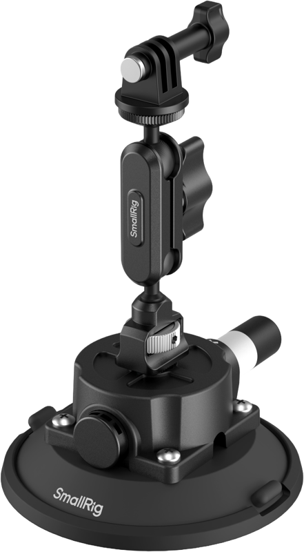 SmallRig 5855 4.5" Suction Cup Mount for Action Cameras