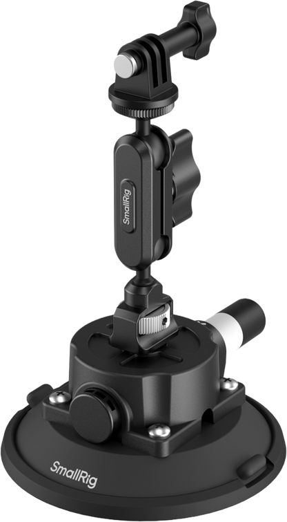SmallRig 5855 4.5" Suction Cup Mount for Action Cameras