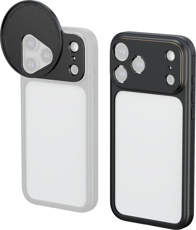 SmallRig 5793 FilMov Lightweight Photography Bumper Case for iPhone 17 Pro Max Black