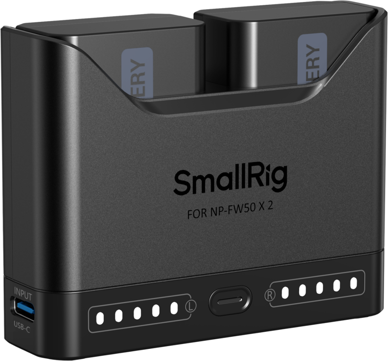 SmallRig 5488 Turbo Charging Kit for NP-FW50 Camera Batteries