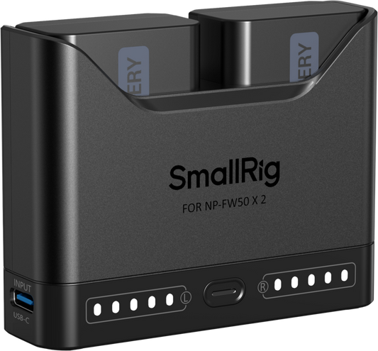 SmallRig 5488 Turbo Charging Kit for NP-FW50 Camera Batteries