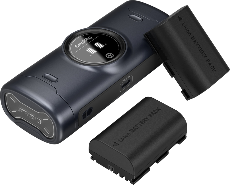 SmallRig 5695 Portable Charger Case Kit for LP-E6P Camera Batteries