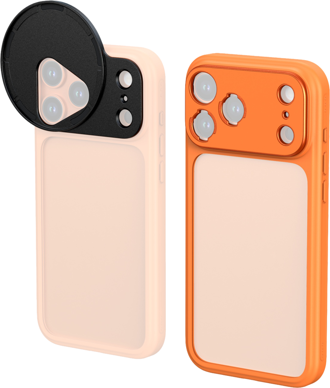 SmallRig 5795 FilMov Lightweight Photography Bumper Case for iPhone 17 Pro Max (Orange)