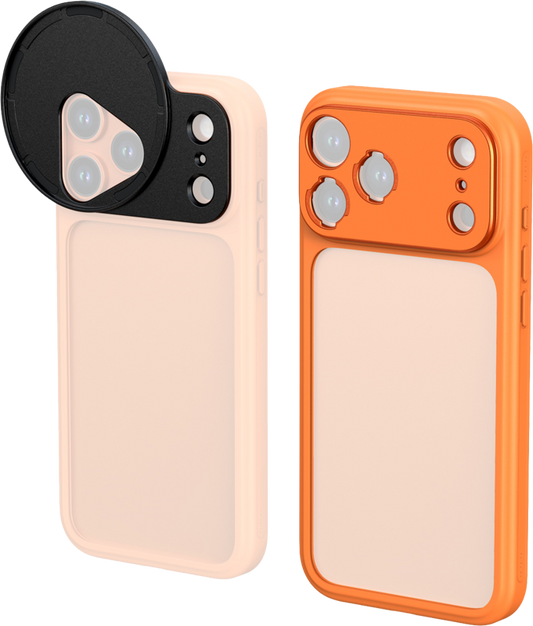 SmallRig 5795 FilMov Lightweight Photography Bumper Case for iPhone 17 Pro Max (Orange)