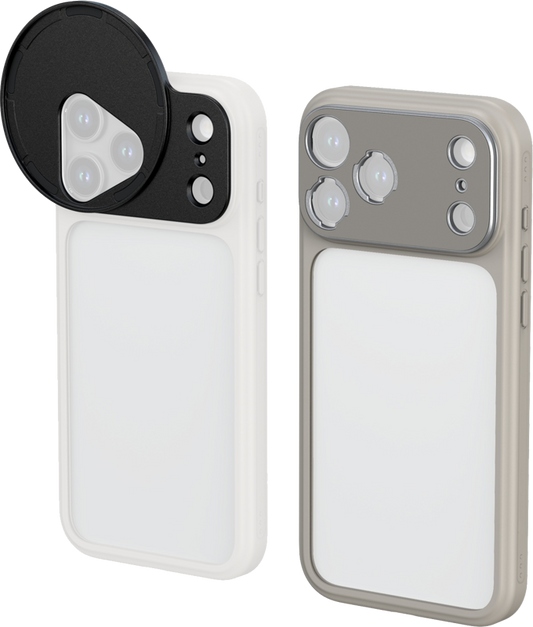 SmallRig 5794 FilMov Lightweight Photography Bumper Case for iPhone 17 Pro Max (Gray)