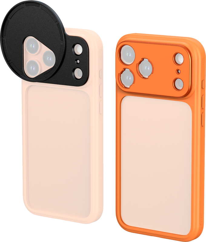 SmallRig 5792 FilMov Lightweight Photography Bumper Case for iPhone 17 Pro (Orange)