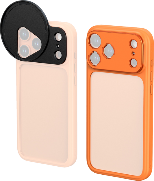 SmallRig 5792 FilMov Lightweight Photography Bumper Case for iPhone 17 Pro (Orange)