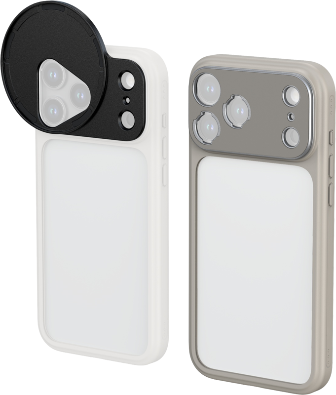 SmallRig 5791 FilMov Lightweight Photography Bumper Case for iPhone 17 Pro (Gray)