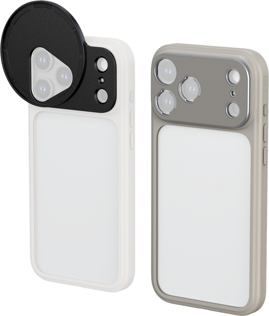 SmallRig 5791 FilMov Lightweight Photography Bumper Case for iPhone 17 Pro (Gray)