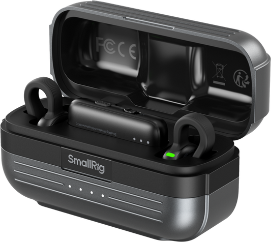 SmallRig 5717 S70-C2 Wireless Microphone with USB-C Adapter for Phones (Black)